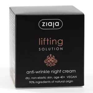 Ziaja - Lifting solution 40+ : noční krém proti vráskám / 50ml - Image 1